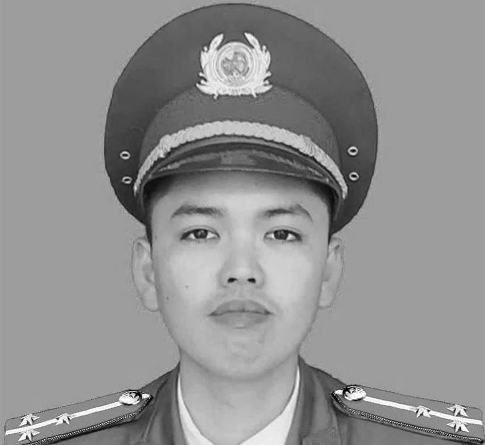 Thượng úy Nguyễn Đăng Khải đã anh dũng hy sinh trong khi truy bắt đối tượng vận chuyển trái phép chất ma tuý